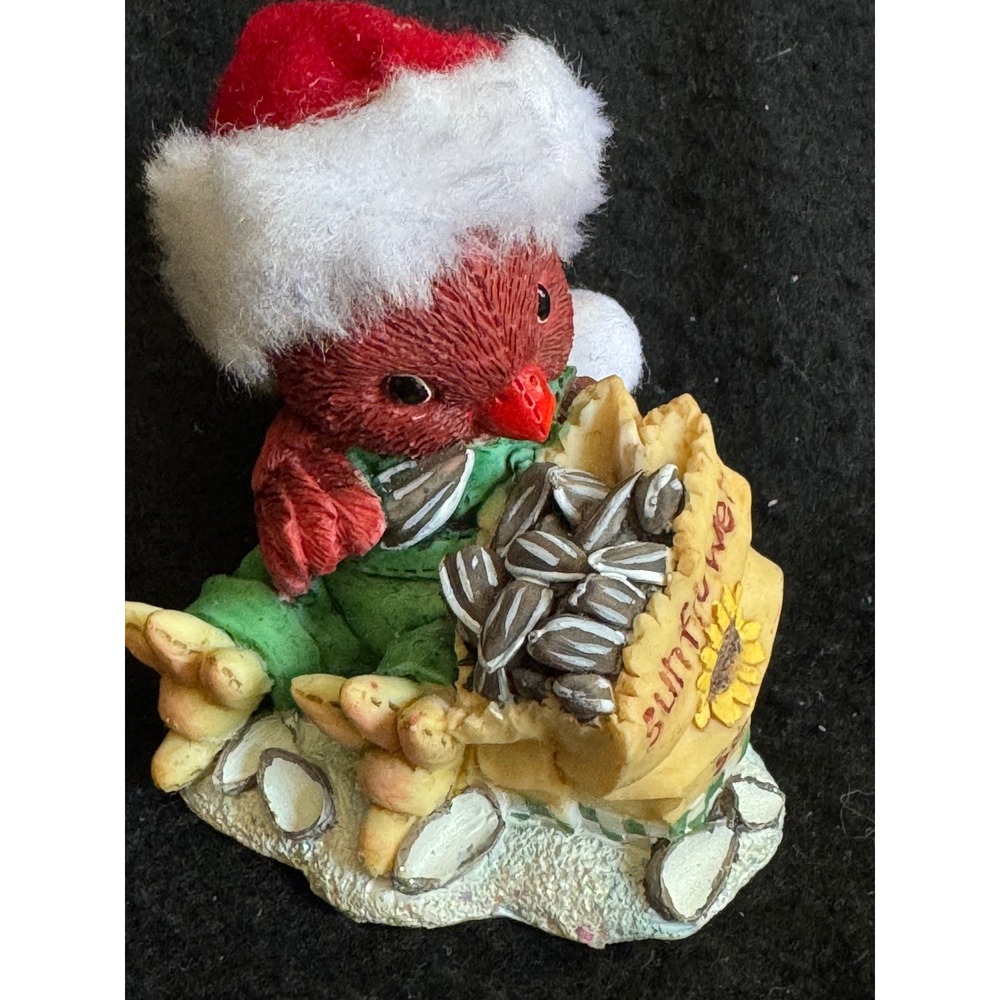 Vintage 1996 Enesco Christmas Cards Cardinal Figurine Youre Such A Tweet 189979